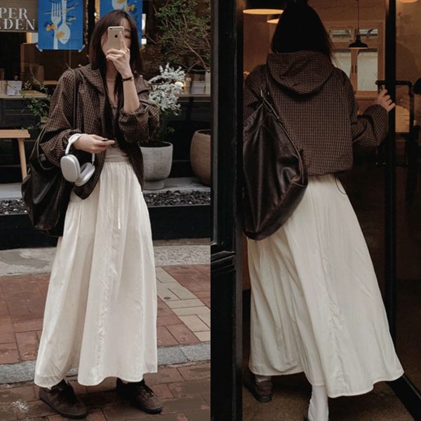 [Slowand] SLOWMADE April Reboning Skirt (Cream) *Early Autumn* *Season Limited*