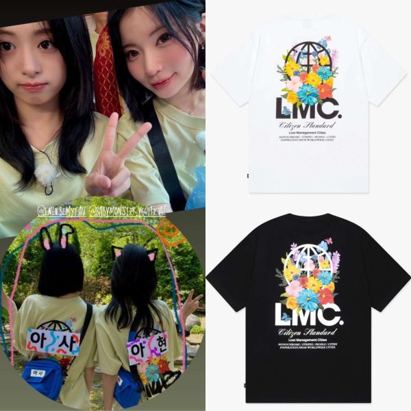 [LMC] Ahyeon & Asa Pick Flower Garden T-Shirt (3 Color) *Limited Time Sale*