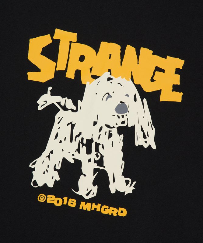 【mahagrid】25SS★ STRANGE PUPPY TEE STRANGE PUPPY TEE[BLACK] - MAHAGRID